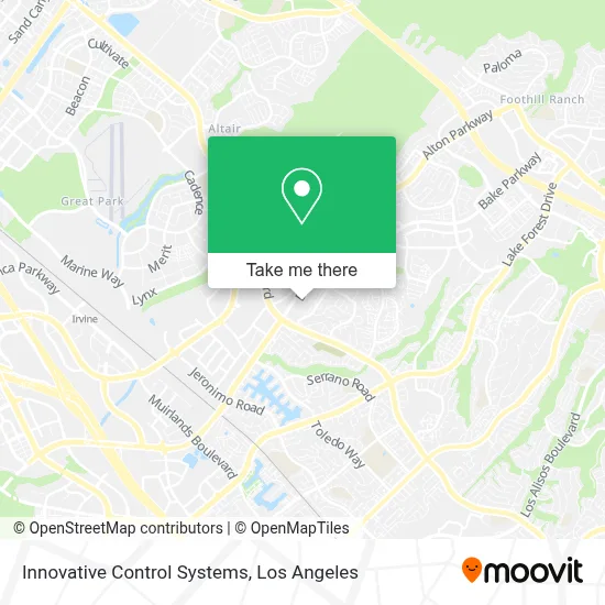 Innovative Control Systems map