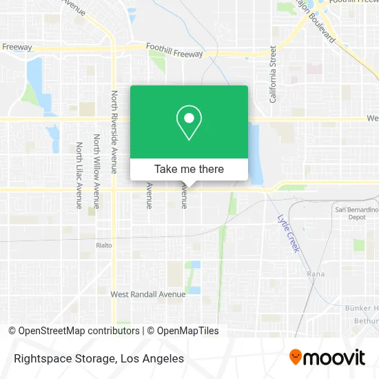 Rightspace Storage map