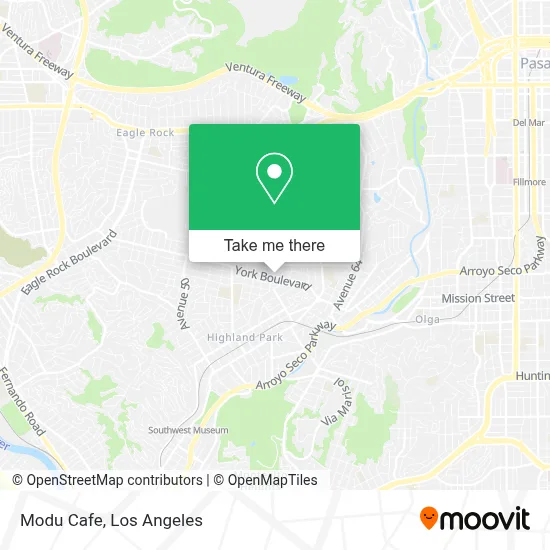 Modu Cafe map