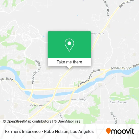 Farmers Insurance - Robb Nelson map