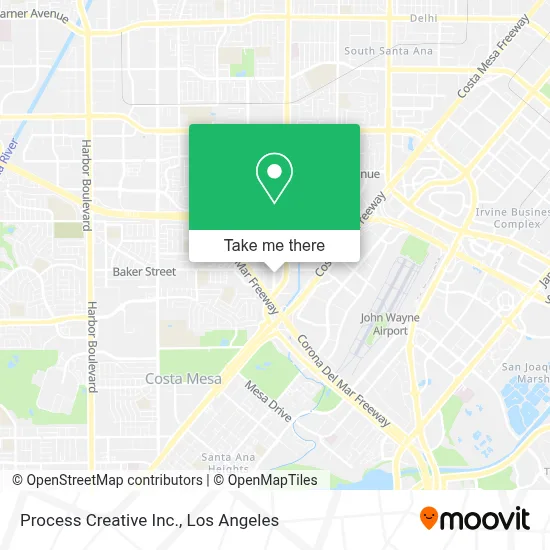 Process Creative Inc. map