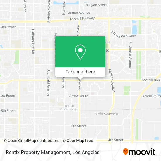 Rentix Property Management map