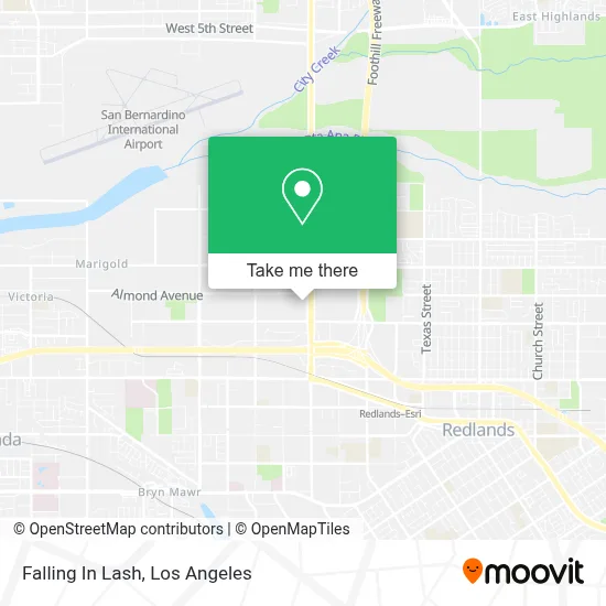 Falling In Lash map