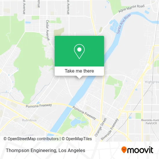Thompson Engineering map