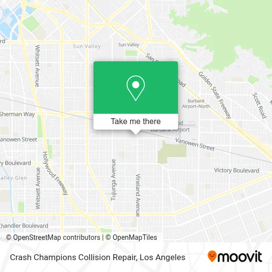 Crash Champions Collision Repair map