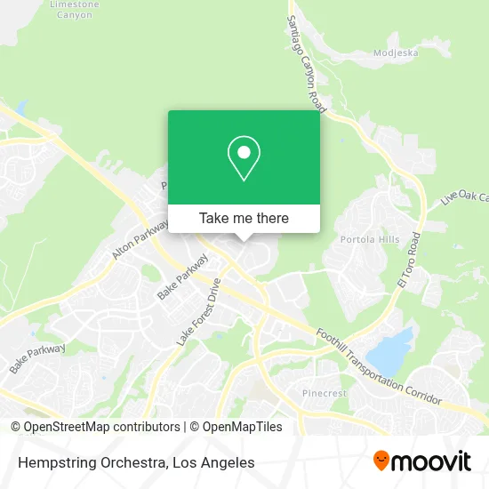 Hempstring Orchestra map