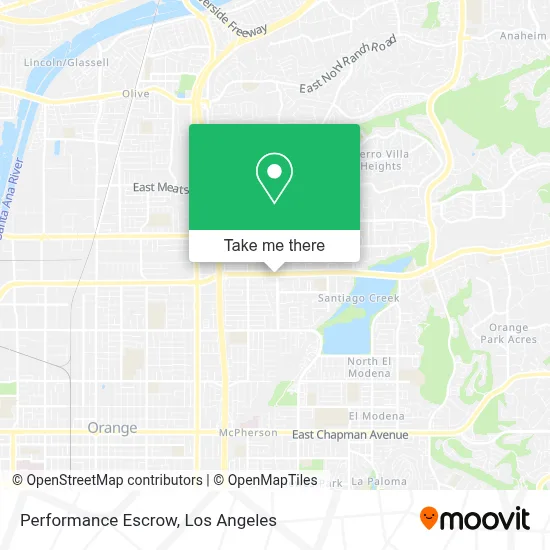 Performance Escrow map