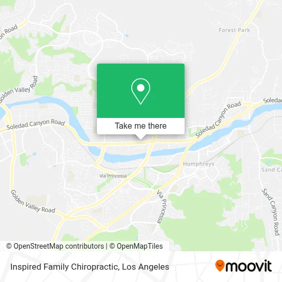 Inspired Family Chiropractic map