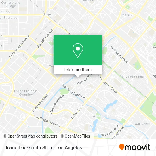 Irvine Locksmith Store map