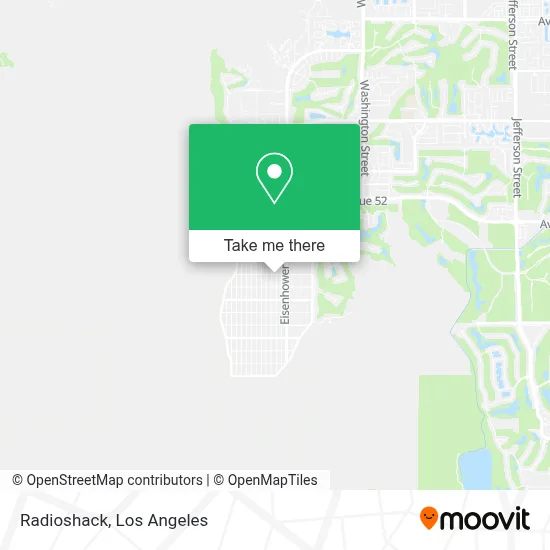 Radioshack map