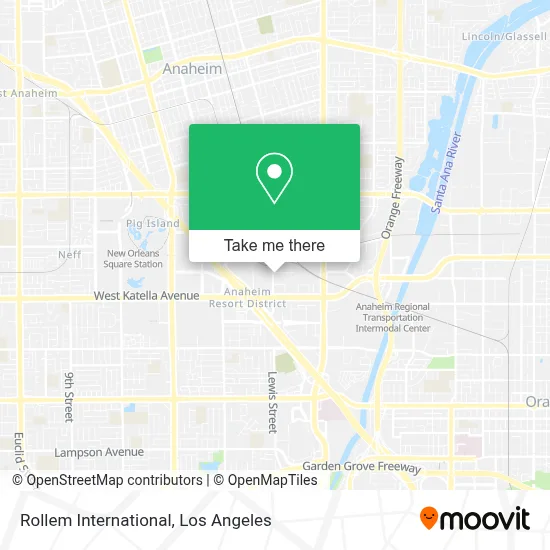Rollem International map