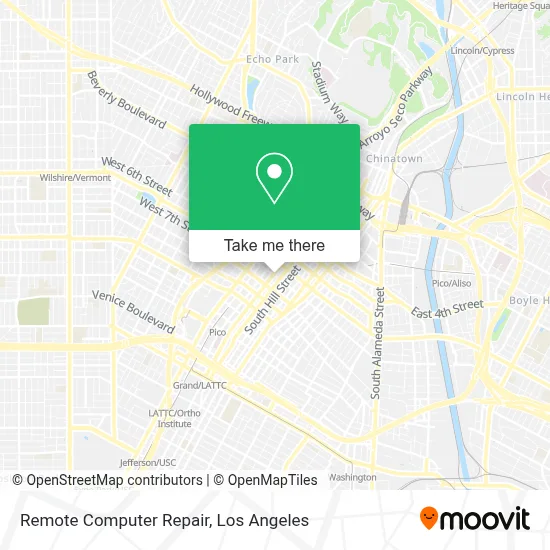 Remote Computer Repair map