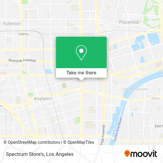Spectrum Store's map