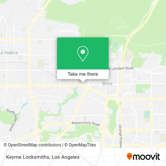 Keyme Locksmiths map