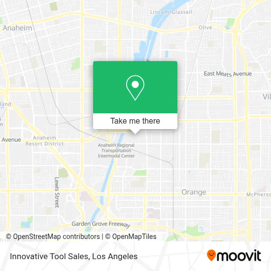 Innovative Tool Sales map