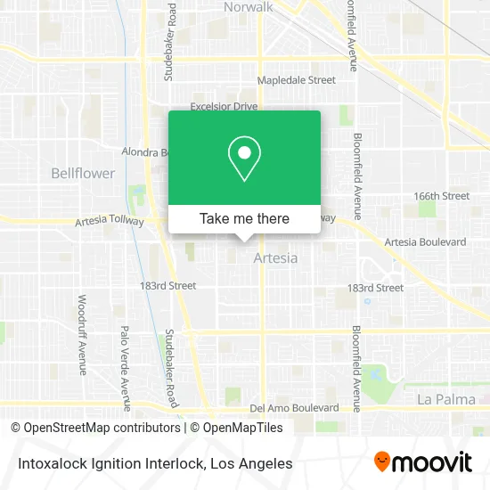 Intoxalock Ignition Interlock map