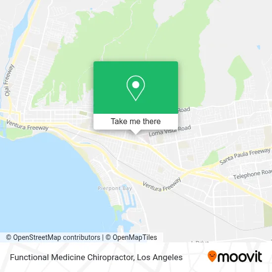 Functional Medicine Chiropractor map