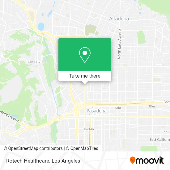 Rotech Healthcare map