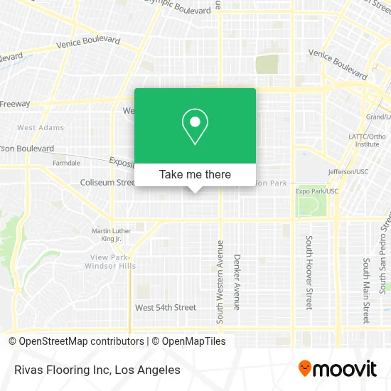 Rivas Flooring Inc map