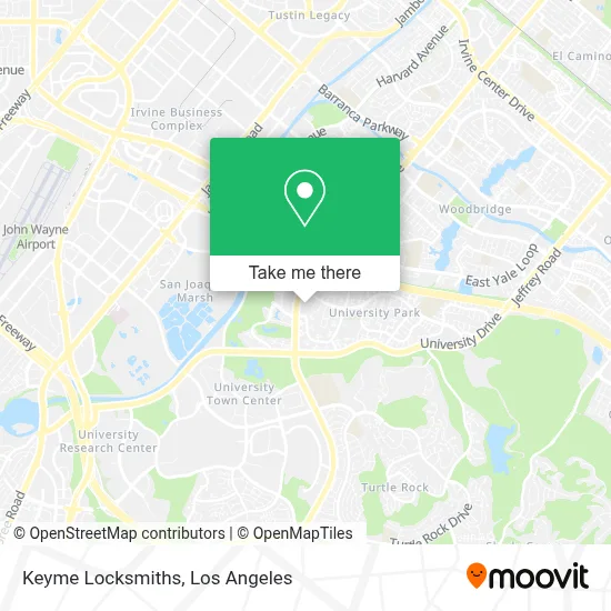 Keyme Locksmiths map