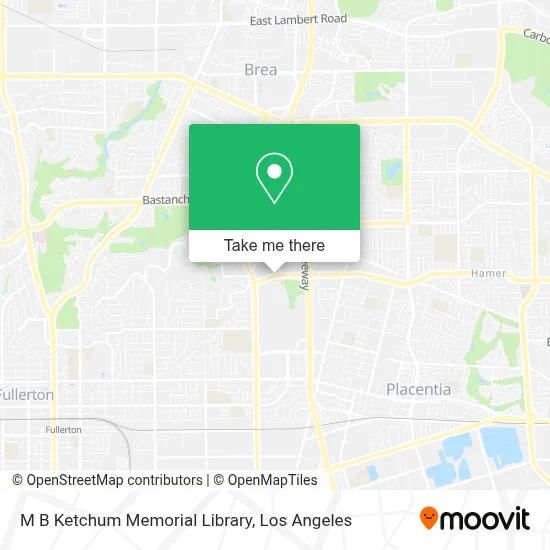 M B Ketchum Memorial Library map