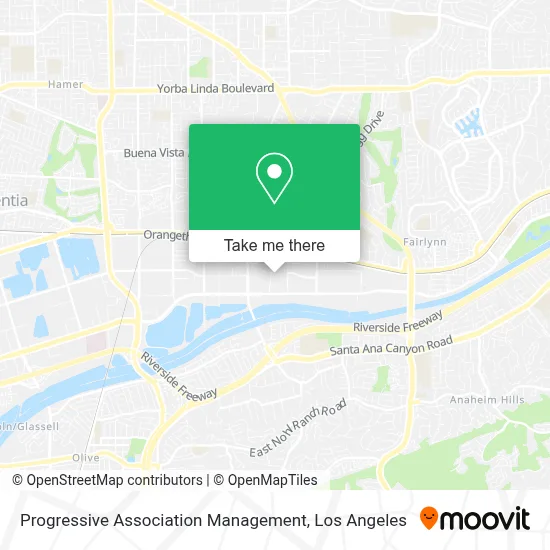 Progressive Association Management map
