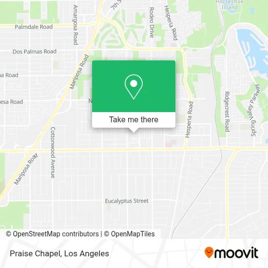 Praise Chapel map