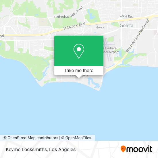 Keyme Locksmiths map