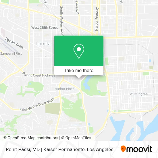 Rohit Passi, MD | Kaiser Permanente map