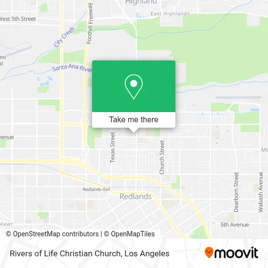 Rivers of Life Christian Church map