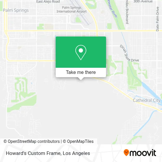Howard's Custom Frame map