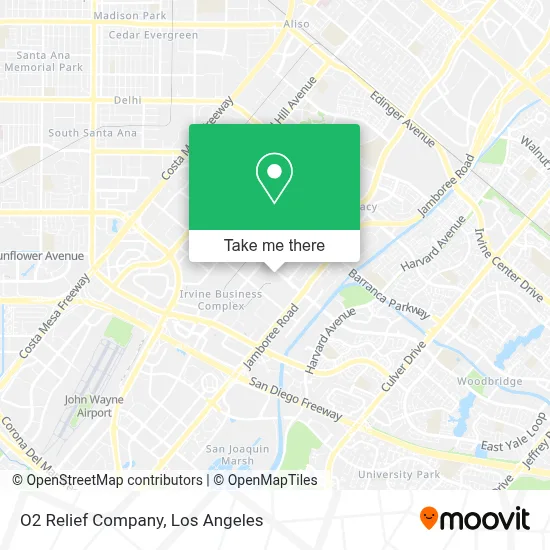 O2 Relief Company map