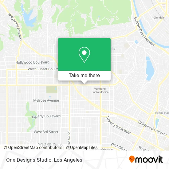One Designs Studio map
