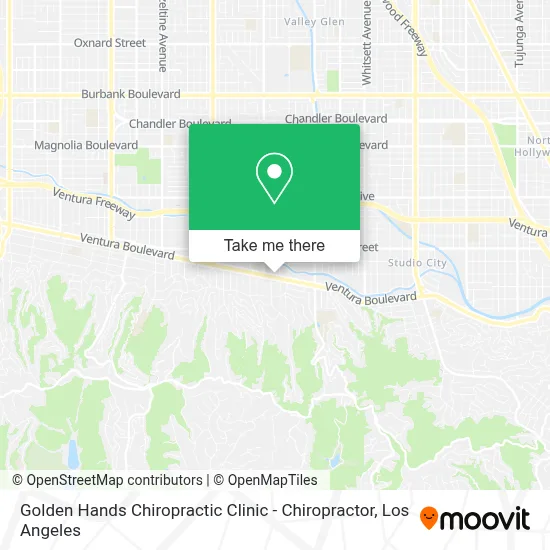 Golden Hands Chiropractic Clinic - Chiropractor map