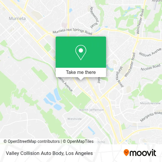 Valley Collision Auto Body map