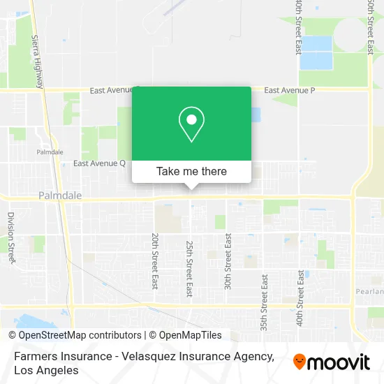 Farmers Insurance - Velasquez Insurance Agency map