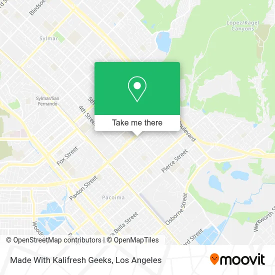Made With Kalifresh Geeks map