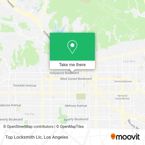 Top Locksmith Llc map