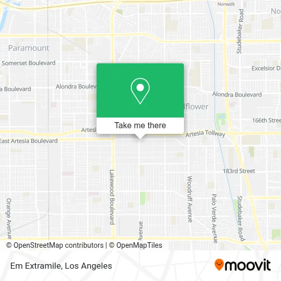 Em Extramile map