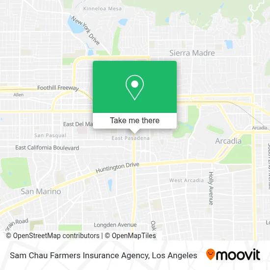 Sam Chau Farmers Insurance Agency map