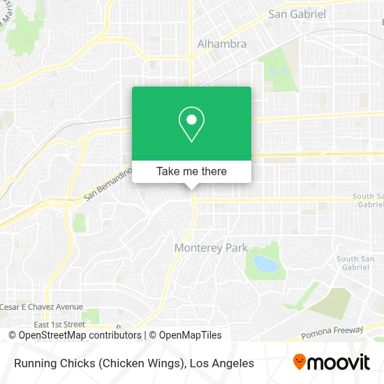 Running Chicks (Chicken Wings) map