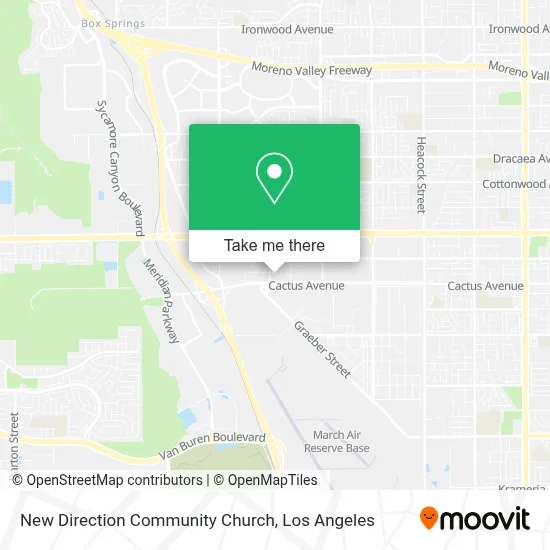 New Direction Community Church map