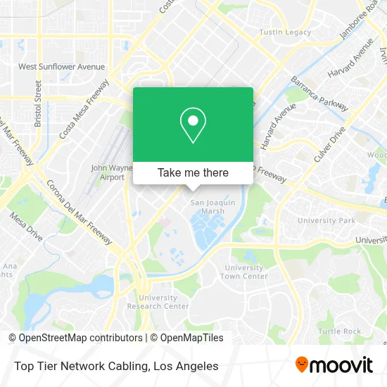 Top Tier Network Cabling map