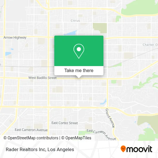 Rader Realtors Inc map