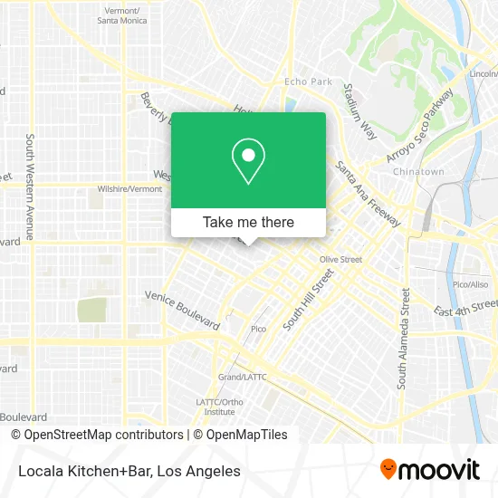 Locala Kitchen+Bar map