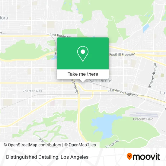 Distinguished Detailing map