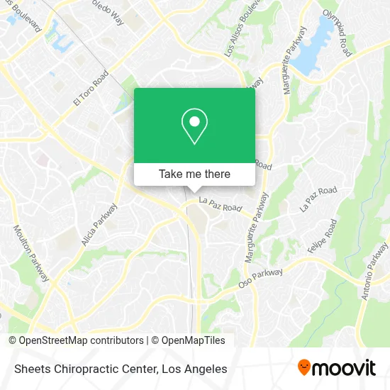 Sheets Chiropractic Center map