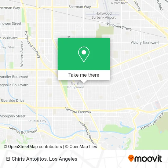 El Chiris Antojitos map