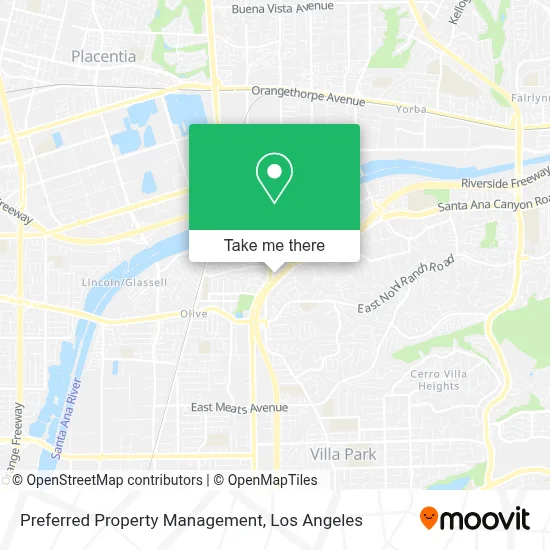 Preferred Property Management map