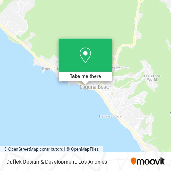 Duffek Design & Development map